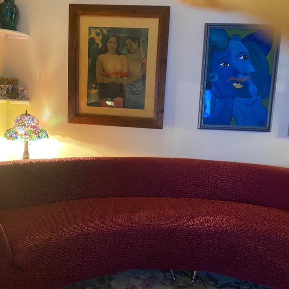 Gorgeous Italian made couch cover. Go to Mamma Mia covers and say no more. - Picture 4 of 5